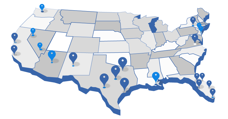 United Testing Service States and Citites